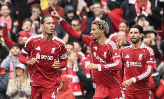 利物浦2-1埃弗顿 豪取联赛5连胜