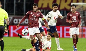 法甲第21轮爆冷，梅斯主场逼平里尔，最新积分榜新鲜出炉