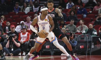 亚历山大20分杜兰特19+7 雷霆击败火箭5连胜