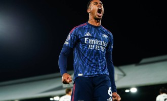 英超-加布里埃尔助攻特罗萨德制胜球 阿森纳1-0富勒姆