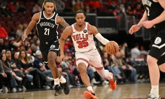 武切维奇17+11小波特缺阵 篮网不敌公牛