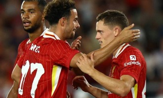 热身赛-维尔茨处子球16岁新星一条龙 利物浦3-1逆转横滨水手