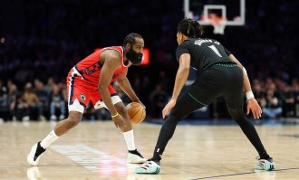 哈登34+5+6伦纳德20分 快船仍不敌森林狼