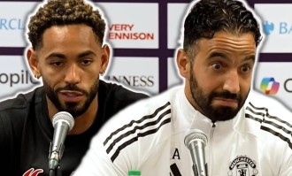 阿莫林暗示曼联不买中锋亦可，两新援能胜任！解释签英超前锋理由