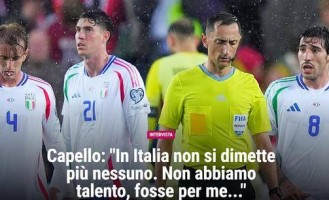 卡佩罗：因缺乏归属感，应强制意甲球队至少首发3名本土球员