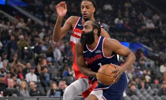 哈登22+8伦纳德33分 快船主场击败奇才获4连胜