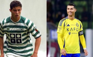 C罗薪水在23年内激增超12万倍