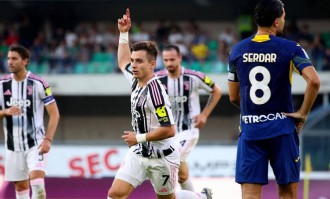 意甲大冷门！尤文图斯客场遭维罗纳逼平，孔塞桑表现惊艳未能带来胜利