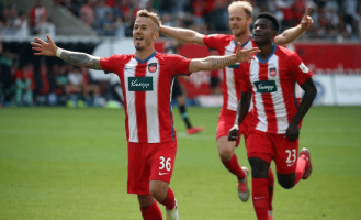 周六018 德甲 海登海姆VS奥格斯堡，比分预测