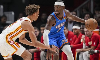 亚历山大30+4+5三节打卡下班 连75场20+历史第四