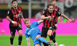 意甲又爆冷！AC米兰2-1战胜那不勒斯，争冠格局再生变数