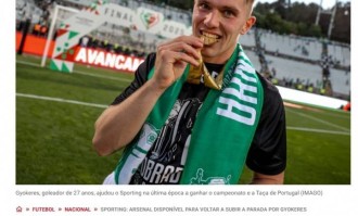 将接近7000万+1000万要价葡媒：阿森纳愿提高报价签约克雷斯