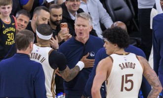 库里27+6&amp;犯满科尔遭驱逐 伦纳德24分快船险胜勇士