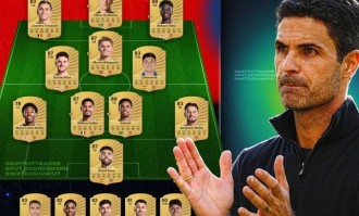 7人87+！EAFC26阿森纳球员评级：萨卡加布88，约克雷斯、厄德高87