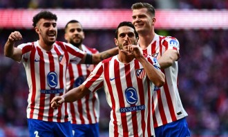 2-1，马竞终结西甲2连败+逼近前三，格列兹曼一剑封喉