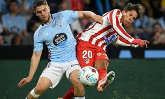 马竞进攻哑火，塞尔塔1-1逼平马竞，球迷调侃：只会吃饭睡觉打皇马