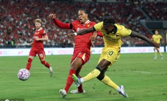 热身赛-维尔茨首发莱奥传射奥卡福尔两球 利物浦2-4米兰