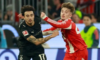 德甲最新积分榜揭秘：拜仁4-1大胜门兴，领先优势继续扩大