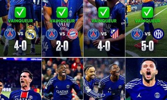 巴黎圣日耳曼本赛季无敌！横扫多支欧洲豪门