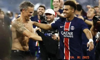 重大，19岁杜埃闪耀欧冠，恩里克再夺三冠王，姆巴佩发文恭贺巴黎