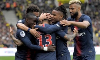 法甲联赛：巴黎圣日耳曼 1-0 小胜南特，姆巴佩制胜球开启新赛季