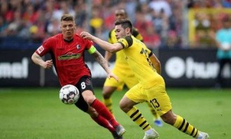 周日016 德甲 弗赖堡与多特蒙德