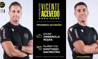 励志！罗哈斯当选2024-25赛季西甲最佳裁判，此前曾遭遇病痛折磨