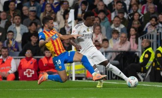 西甲-姆巴佩双响贝林厄姆建功 皇马4-0瓦伦西亚各赛事6连胜