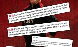 利物浦主帅死不服输，重申曼联进球不应存在！卡拉格抱怨英超长传过多