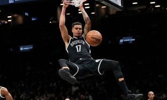 小波特27+11戈登复出砍20+6 篮网胜掘金