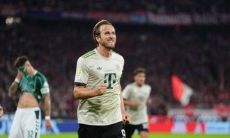 32岁凯恩获得82分评分，率队5连胜领跑德甲，表现太出色了