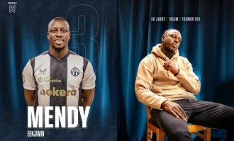 官方：苏黎世与前曼城后卫本杰明-门迪解约，球员今年2月加盟