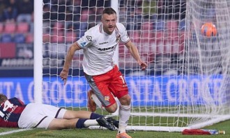 老兵不死！38岁瓦尔迪14分钟2球：率队掀翻意甲第6 9场4球创纪录