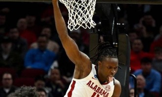 湖人试训阿拉巴马大学中锋 后者生涯场均1.7封盖