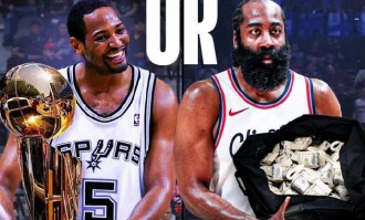 霍里:我愿用4个戒指换哈登赚的钱 但我更喜欢冠军