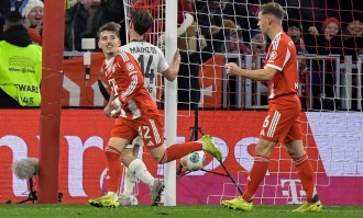 创造德甲历史！拜仁是德甲第一支连续24个主场至少进2球的球队